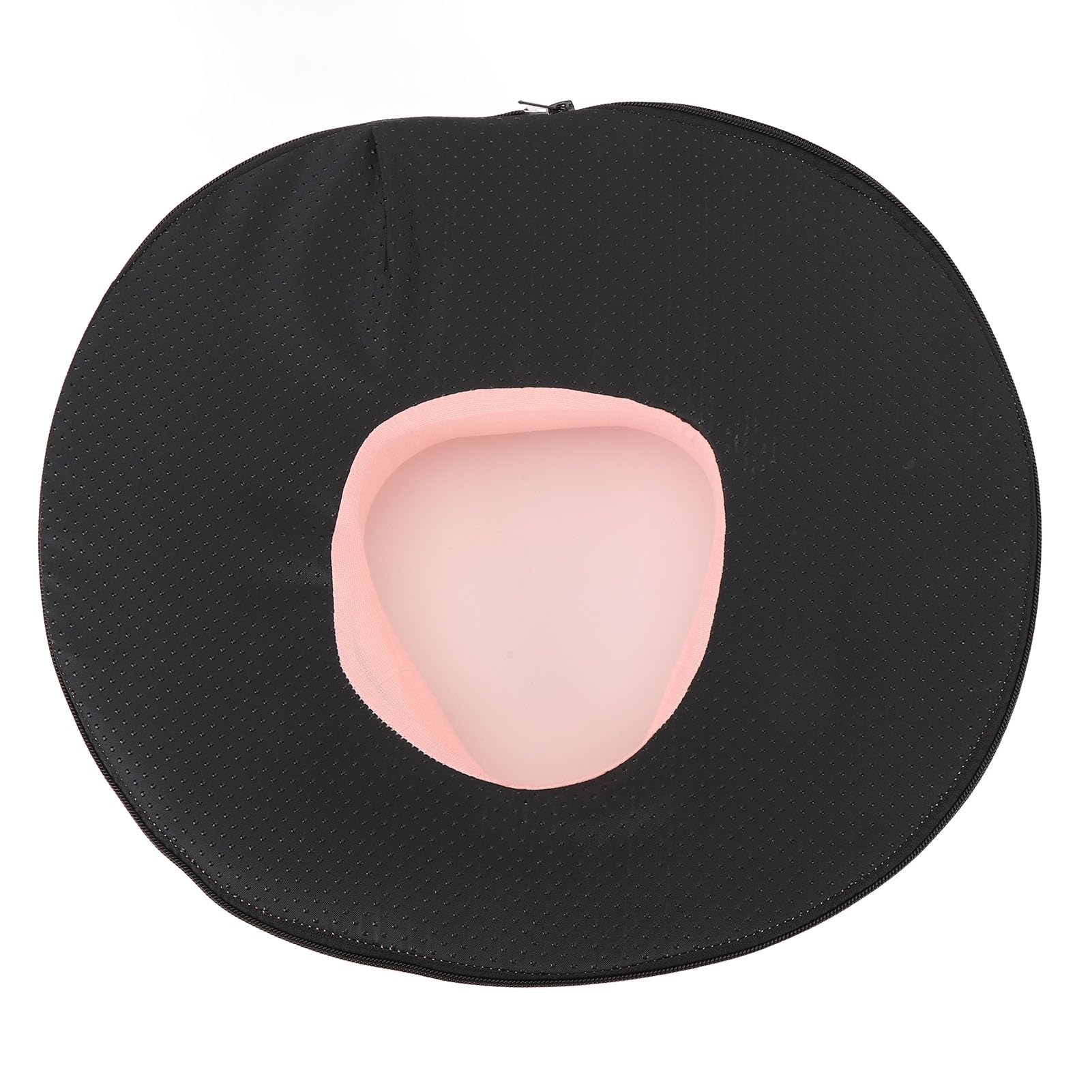 Cocoarm Cuscino del Sedile a Ciambella Cuscino del Sedile in Memory Foam per Sedia a Forma di U con Supporto per Rimbalzo Rapido Copertura Lavabile Design Pieghevole per Viaggi in Ufficio Gravidanza