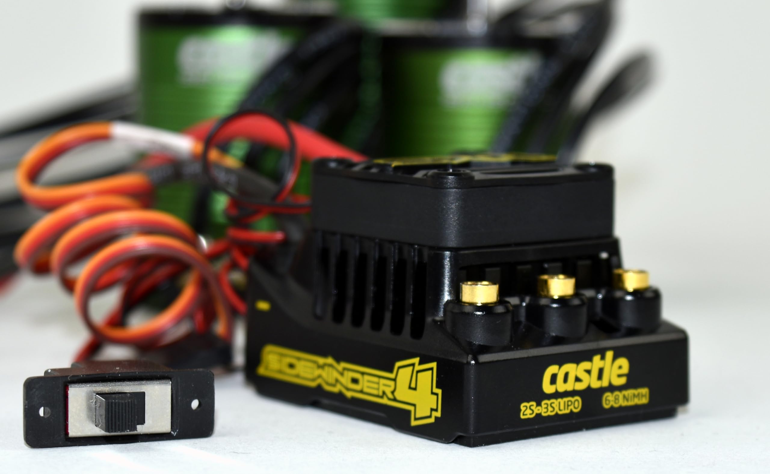 Amazon.com: Castle Creations Sidewinder 4 Sensorless ESC & 1415