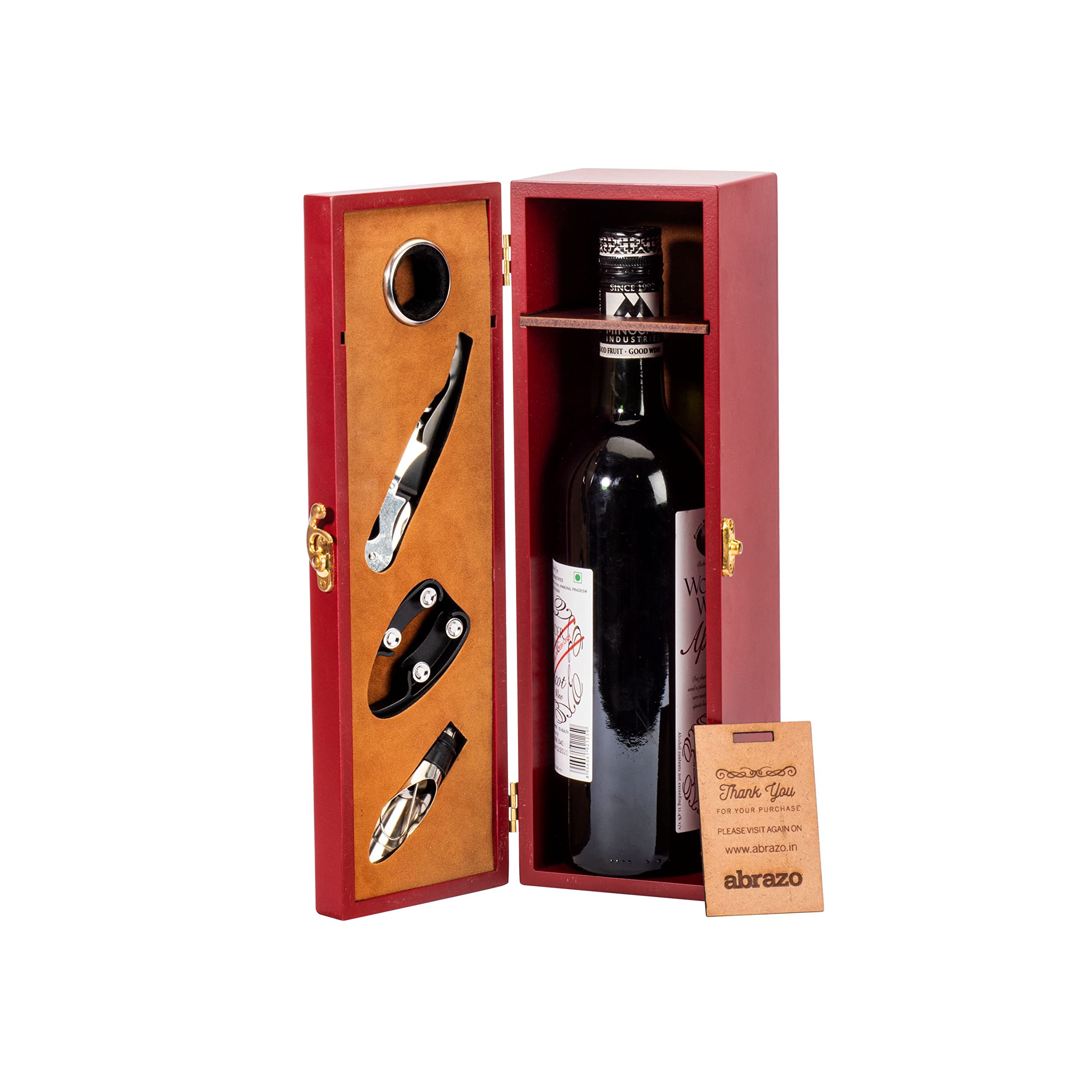 Abrazo Wine Case | Wine Set | Bar Set | Bar Accessories | Barset