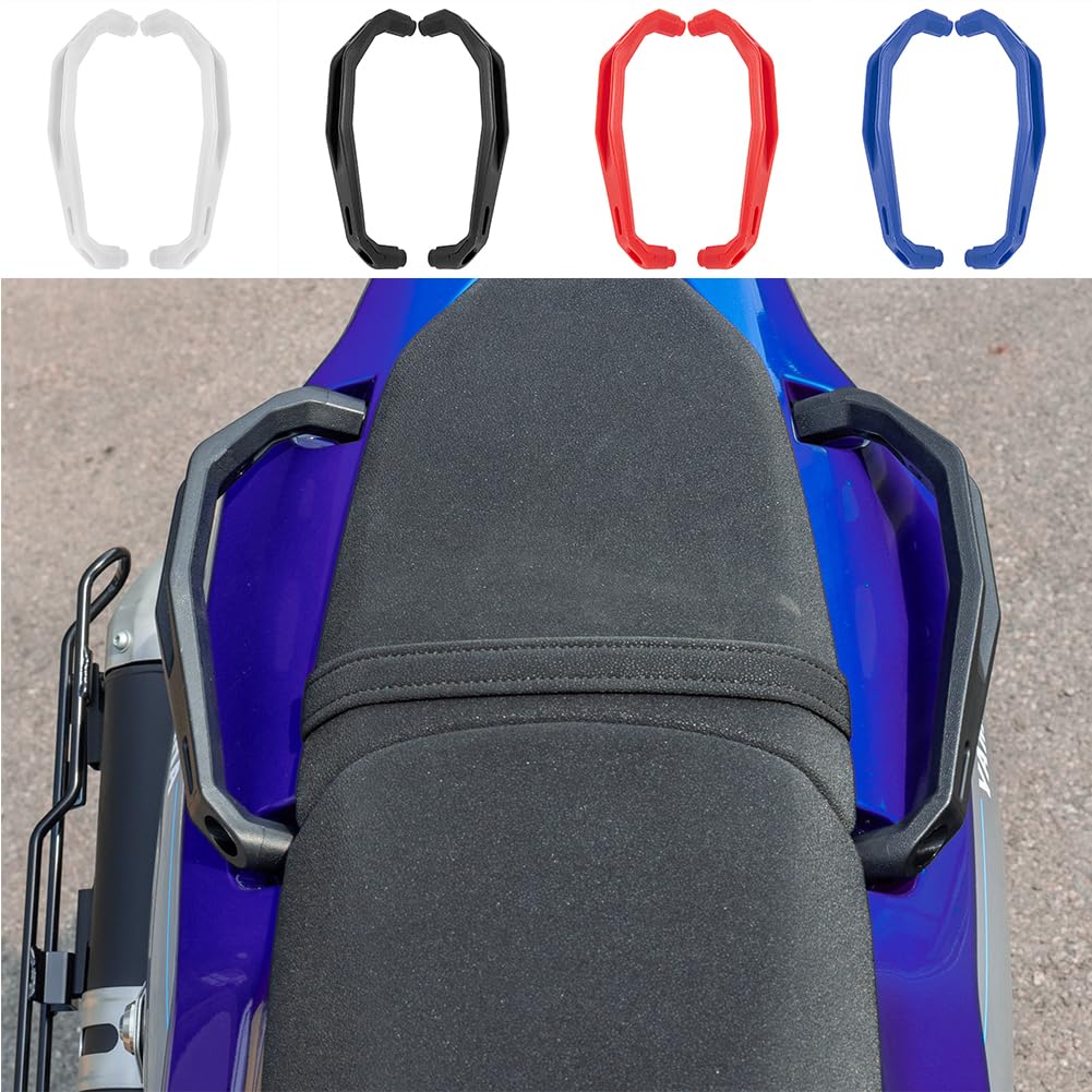 Kit de poignée de Barre d'appui pour Passager arrière de Moto, accoudoir latéral, Main Courante Compatible avec Ya-maha TENERE700 Tenere 700 Tenere-700 T700 T 700 T-700 2019-2024 (Noir)