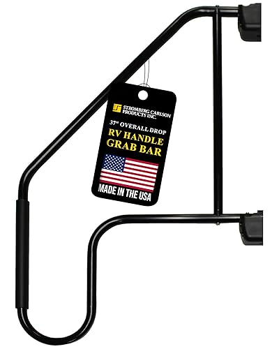AM-533 Lend-A-Hand Extended Assist Rail - RV Handrail, RV Handle