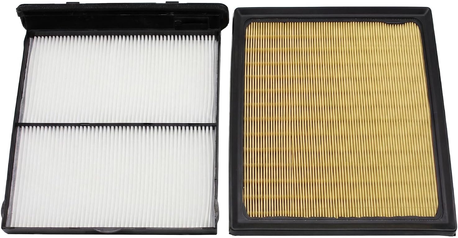 Cabin Engine Air Filter Set 72880-FL000 Compatible with Subaru Forester 2019-2024 2.5L WRX 2022-2024 2.4L Replaces 72880-FL000 16546-AA16A