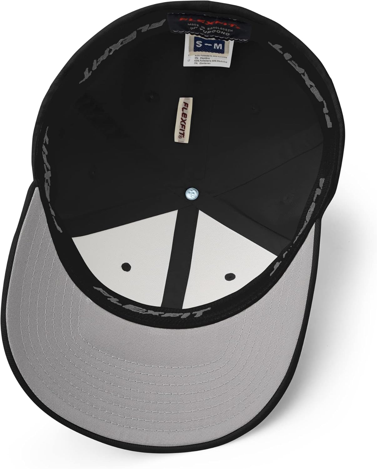 FX FAFO Fitted Hat Embroidered Curved Bill Mid Crown Closed-Back Structured Twill Cap