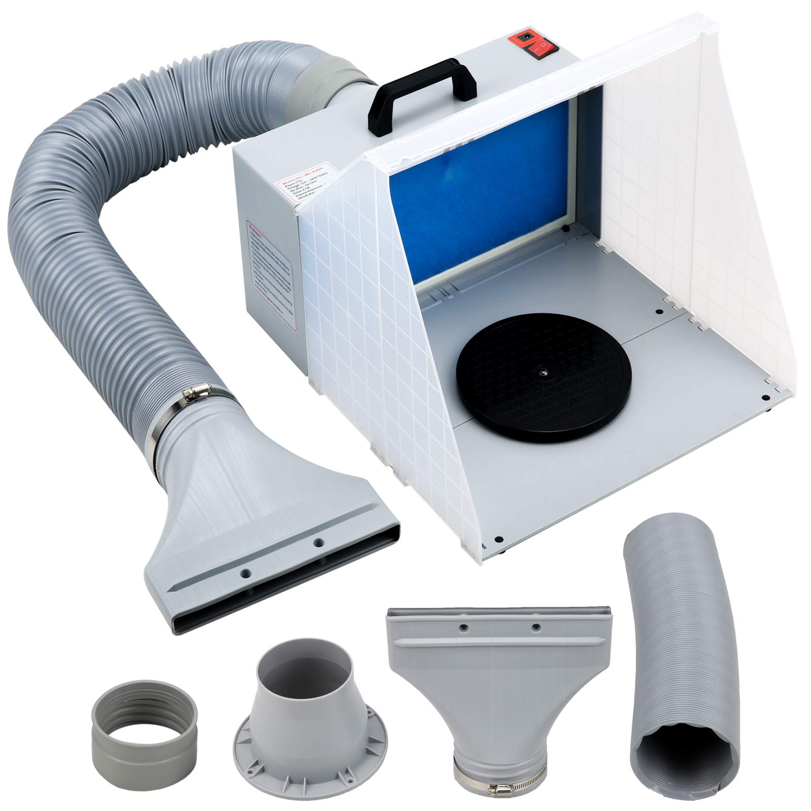 Buy Voilamart Airbrush Spray Booth Kit Portable Spray Booth Filter and