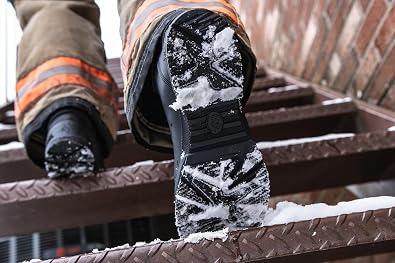 HAIX Fire Eagle Air Grip Xtreme Composite-Toed Waterproof Firefighting Boots with Extreme Grip Soles