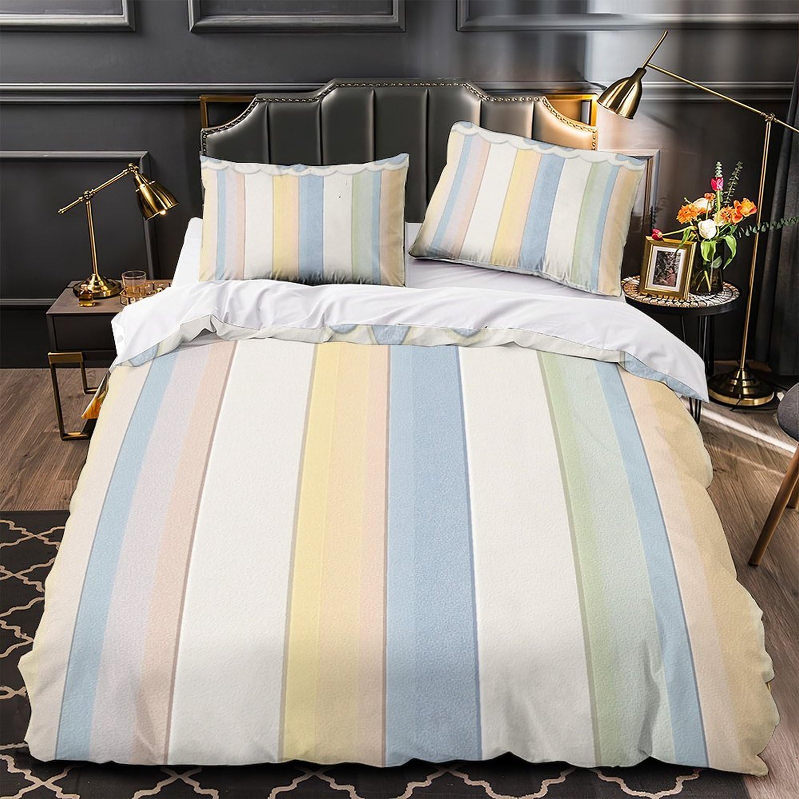 Housse Couette Perroquet Double 200x200 Lit 3D Confortable