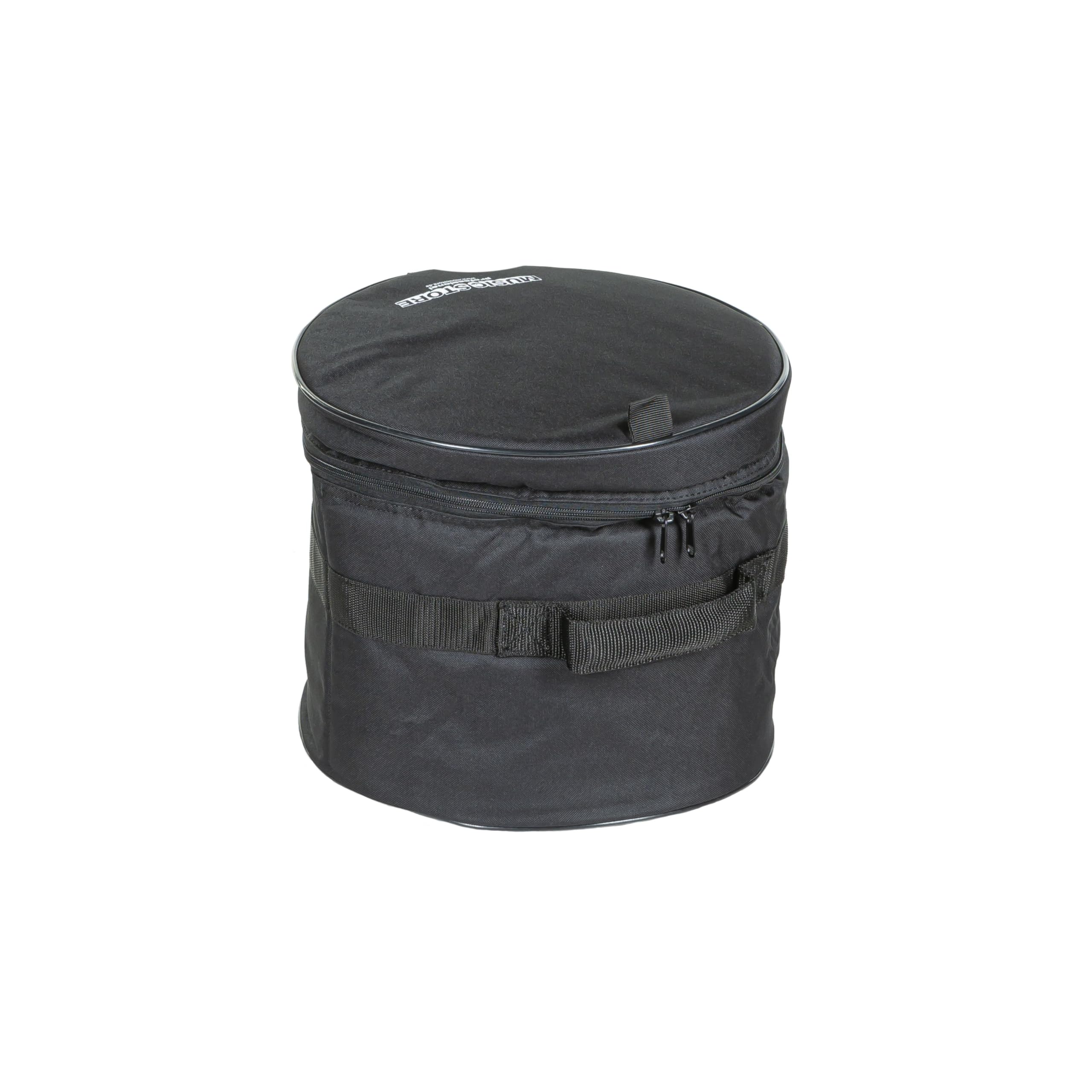MUSIC STORE Pro II Studio Drum Taschen Set, 20", 10", 12", 14", 14"x6,5", Nylon, Gepolstert, Reißfest, Wasserabweisend, Schwarz