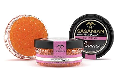 Caviar de trucha fresca Sasanian - 17.64 oz (lata)
