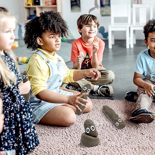 Miniatura 2 de Novedoso paquete de 4 juguetes sensoriales para aliviar el estrés, broma falsa para apretar, juguetes para ansiedad con ojos de bricolaje para