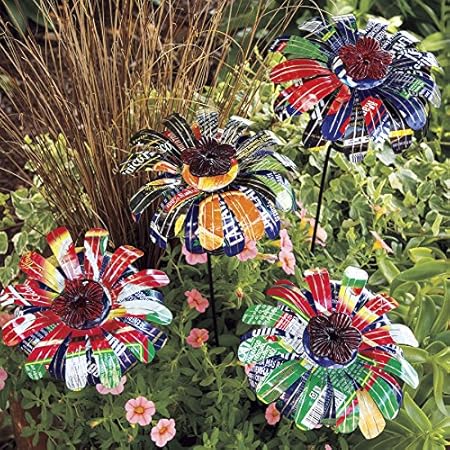 Amazon Com Jackson Perkins Sugar Shack Flower Stake Hummingbird Feeder Patio Lawn Garden