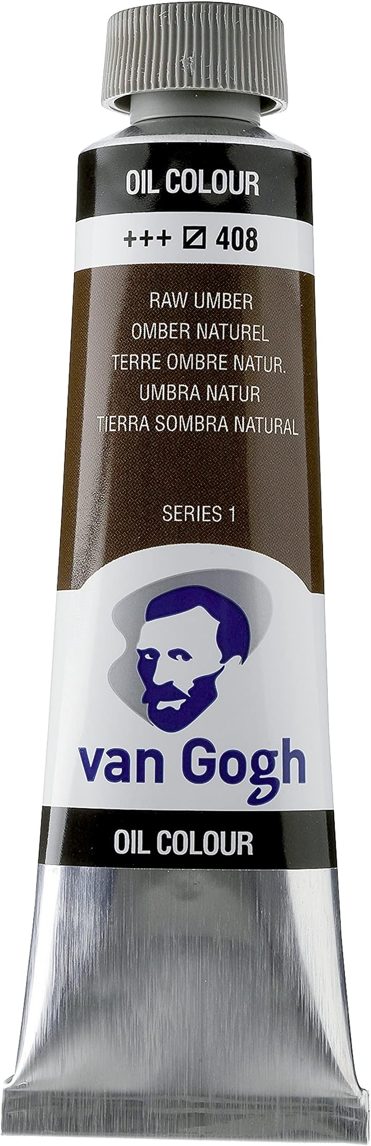 Van Gogh Oil Color Paint, 40ml Tube, Raw Umber 408