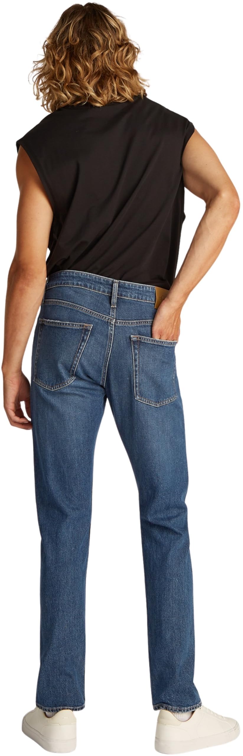 Calvin Klein Vaqueros Hombre Slim elásticos