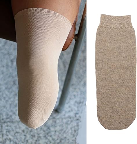 Miniatura 2 de Calcetines amputados 5 piezas de calcetines de tocón portátiles suaves y transpirables calcetines de algodón elástico para mujeres y hombres
