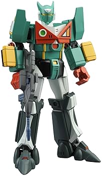 銀河疾風サスライガー。ソフビ。 銀河疾風サスライガー」より変形可能なアクションフィギュア