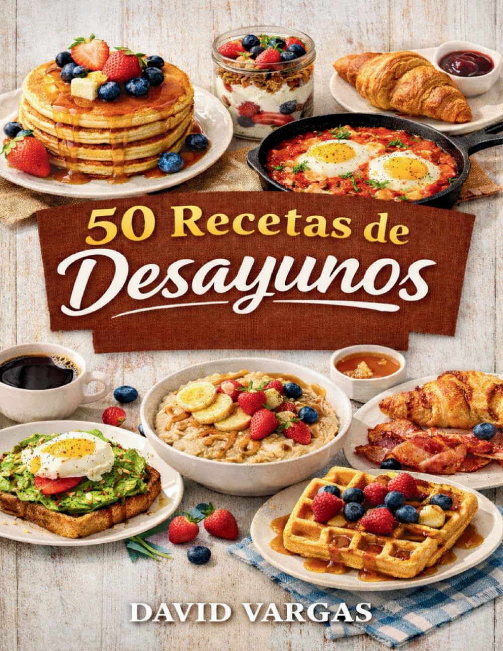 50 Recetas de Desayunos Fáciles y Deliciosos: Ideas rápidas para empezar el día con sabor