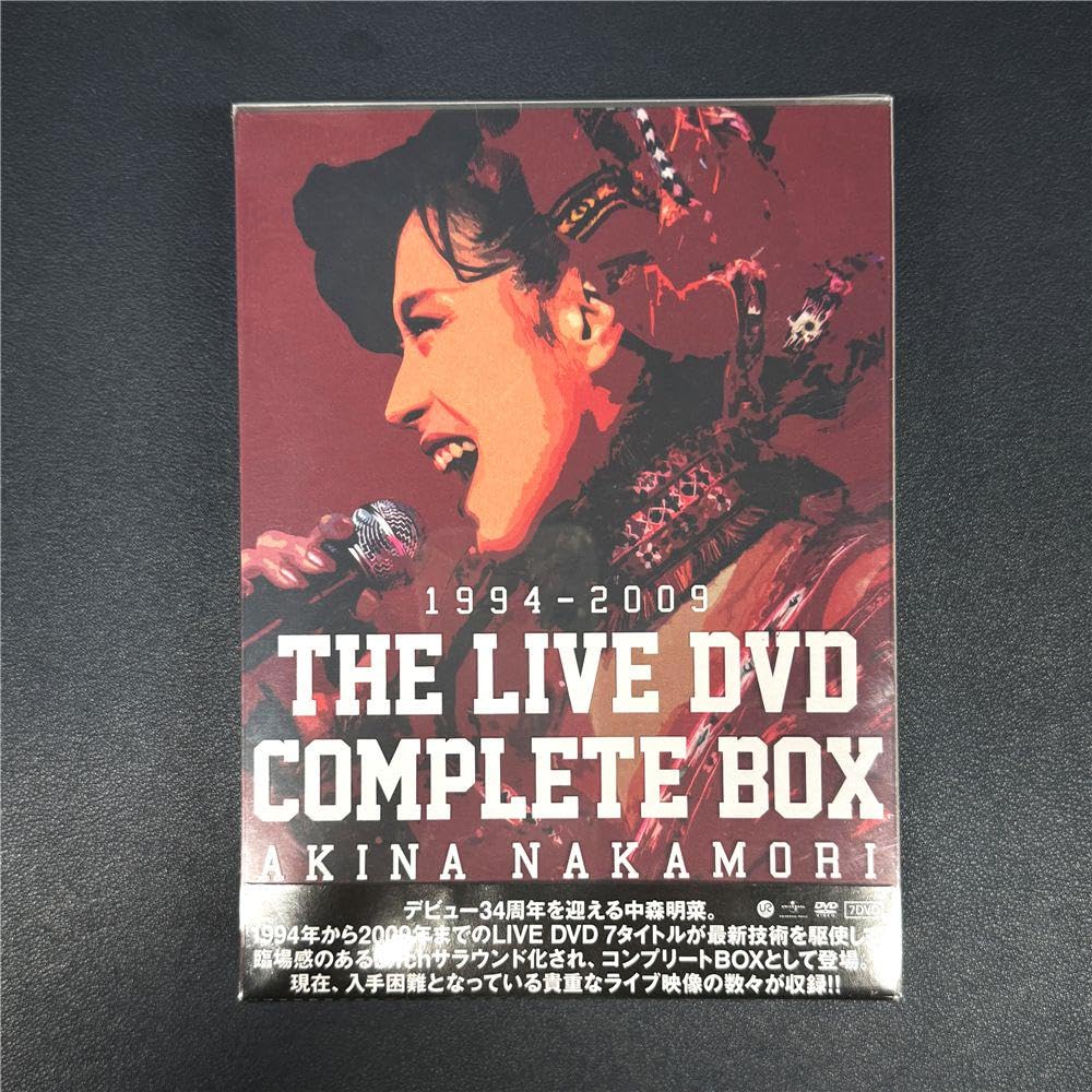 Amazon.co.jp: 中森明菜 THE LIVE DVD COMPLETE BOX DVD : おもちゃ
