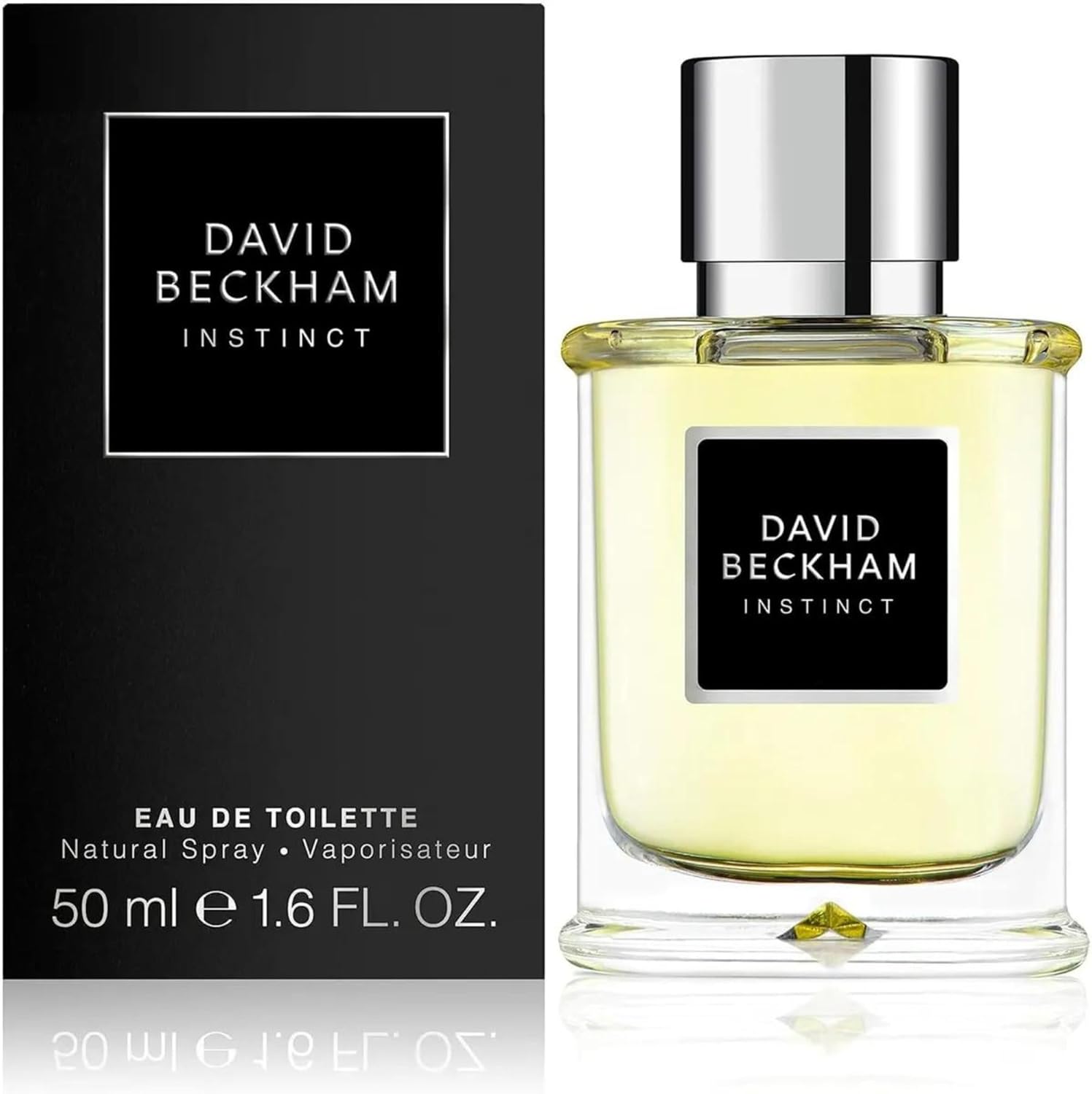 David Beckham Instinct Eau De Toilette, 50ml – Men’s Cologne/Aftershave
