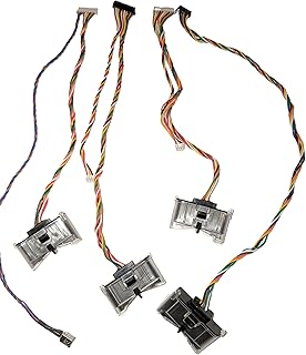 JEK Enterprises, Inc Shark IQ Robot Vacuum Cliff Sensor Set, Drop Infrared Sensor Set - RV1001AE UR1005AE RV1101ARUS UR1105ARUS, Black