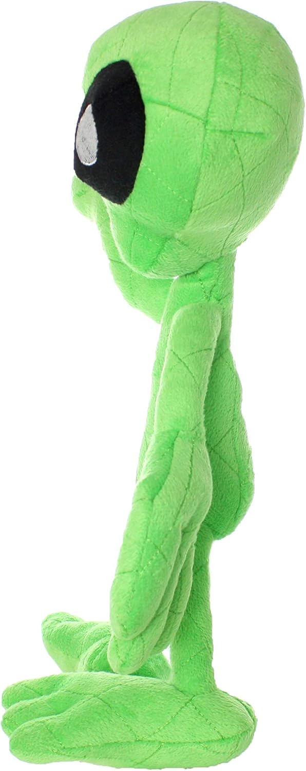 MIGHTY- Liar- Alien- Squeaker-Multiple Layers. Made Durable, Strong & Tough. Interactive Play Dog Toy (Tug, Toss & Fetch). Machine Washable & Floats (Alien, Large 2 Pack)
