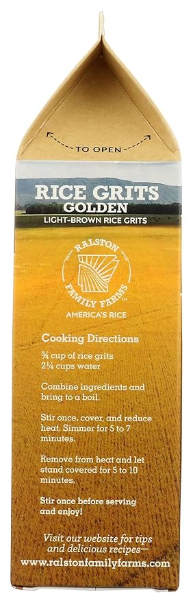 Ralston Family Farms Golden Rice Grits Sin Gluten 16 oz Paquete 6 miniatura 5