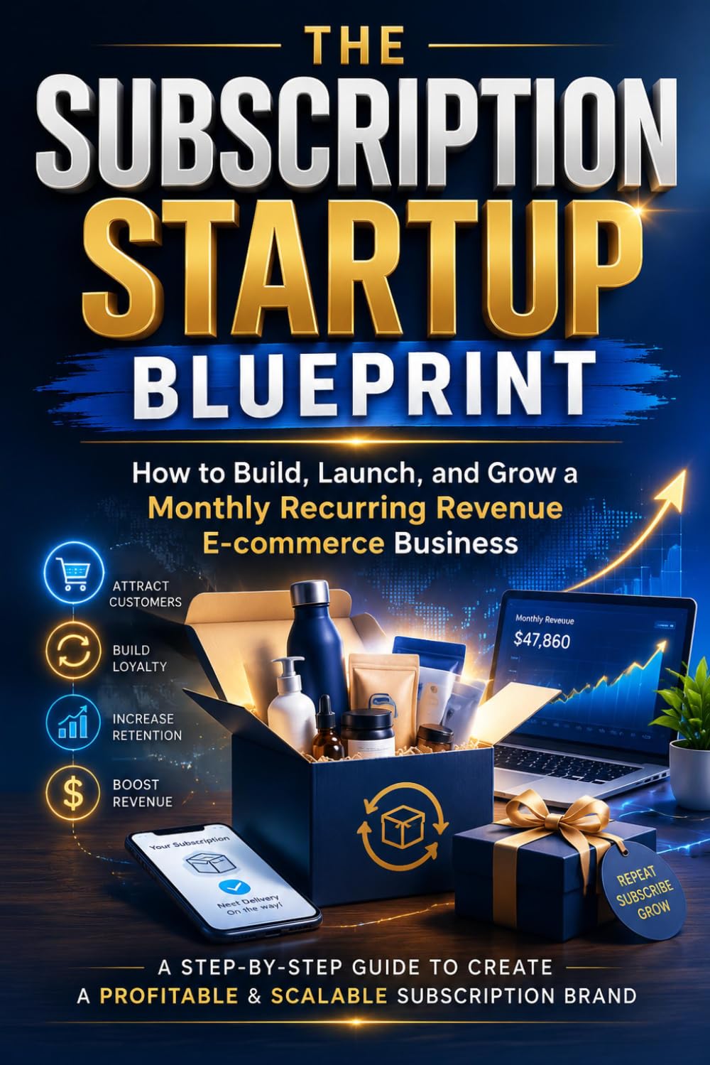 The Subscription Startup Blueprint: Create a Profitable Subscription Box Business, Master E-commerce Sourcing, and Generate Recurring Revenue