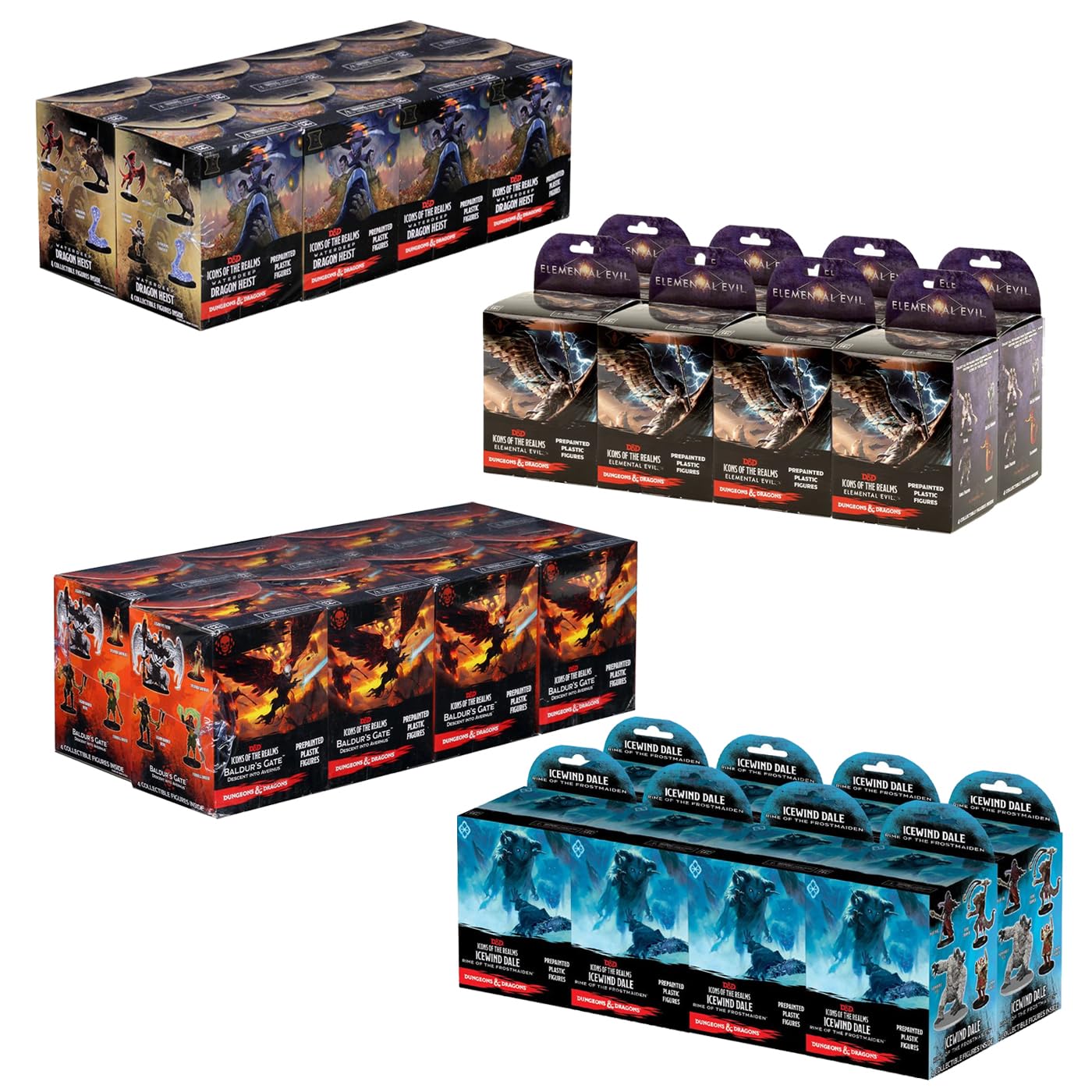 Dungeons & Dragons - Miniatures Booster Brick Bundle