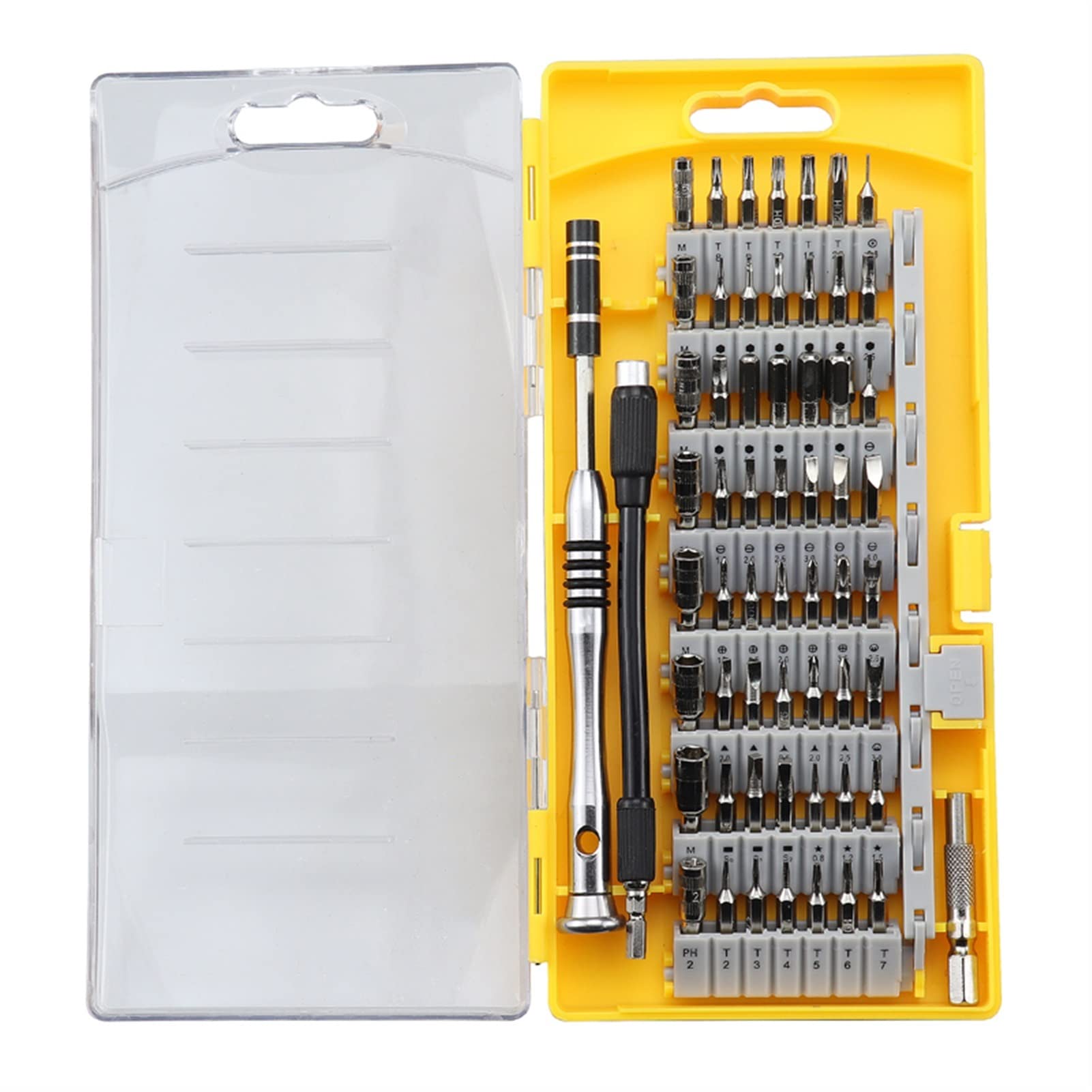 Juego De Destornilladores De Precisión, Destornillador De Trinquete Magnético 60/25 En 1, Brocas Hexagonales, Multiherramienta, Kit De Herramientas De Reparación Manual De Reparación De Teléfonos