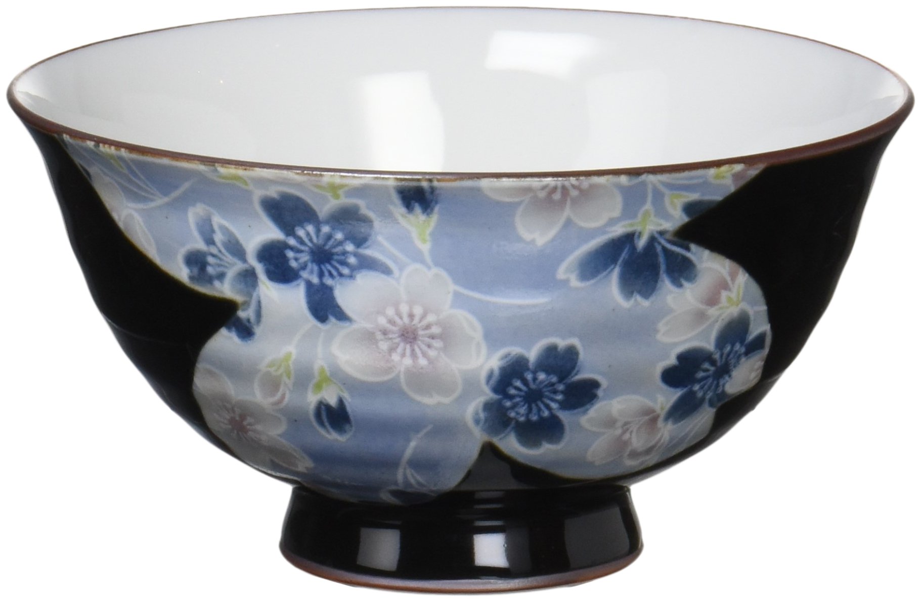 Amazon｜飯碗 おしゃれ : 有田焼 花染 茶碗(大)青 Japanese Rice bowl