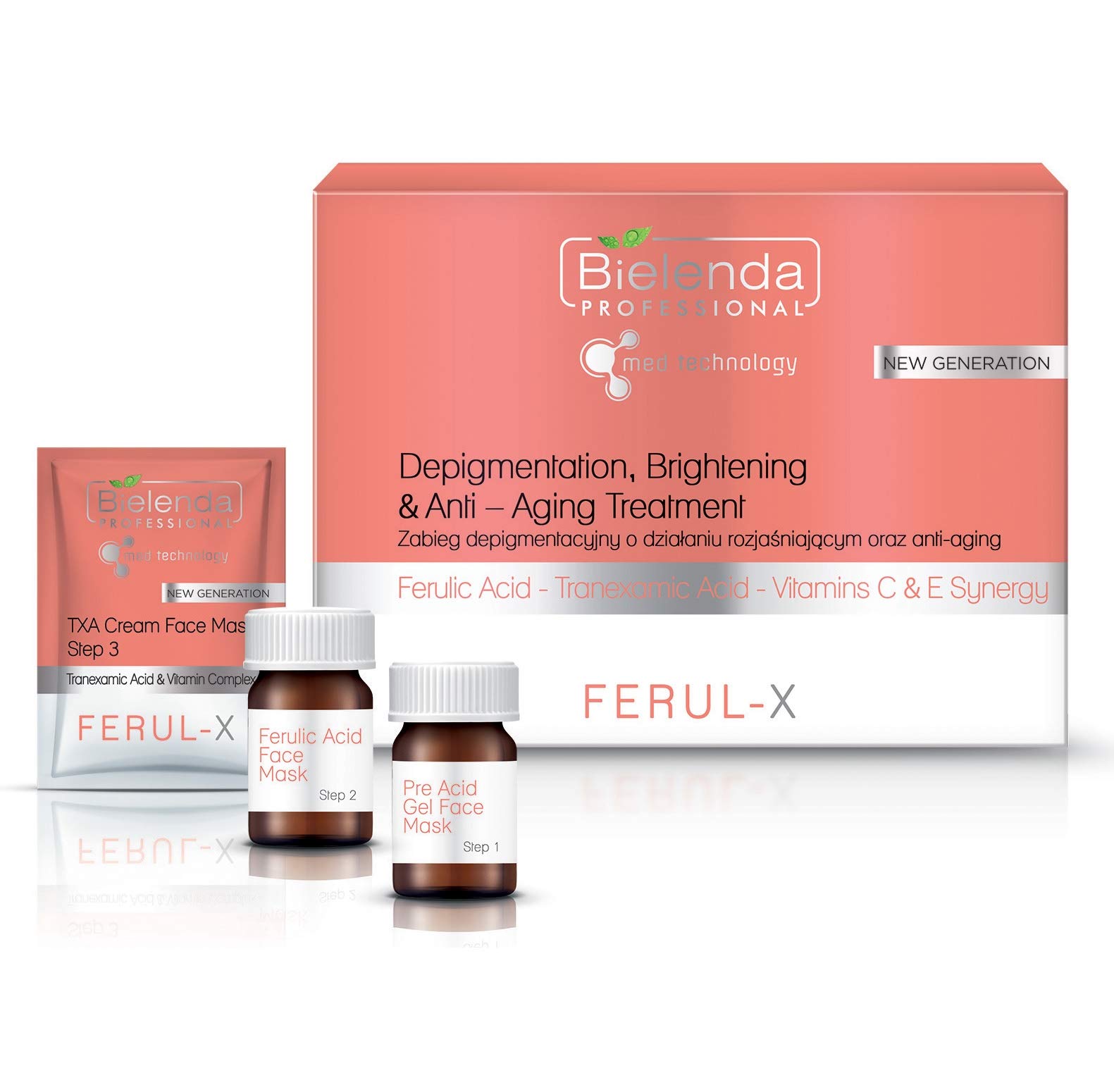 BIELENDA PROFESSIONAL ferul-x- depigmentation, brightening & anti-aging treatment