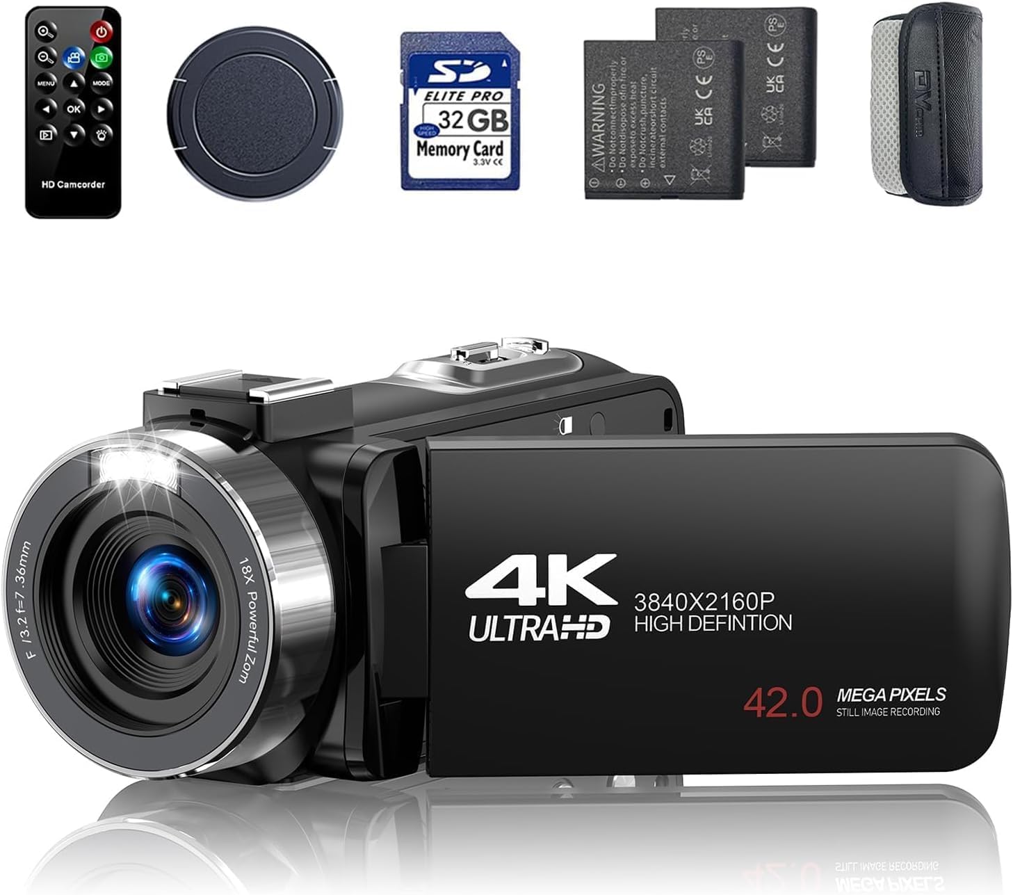 Camcorder Video Camera 4K 42MP