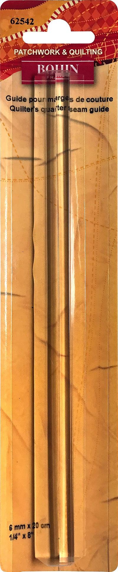 Bohin Quilt Quarter Guide 1/4 règle blister pour patchwork