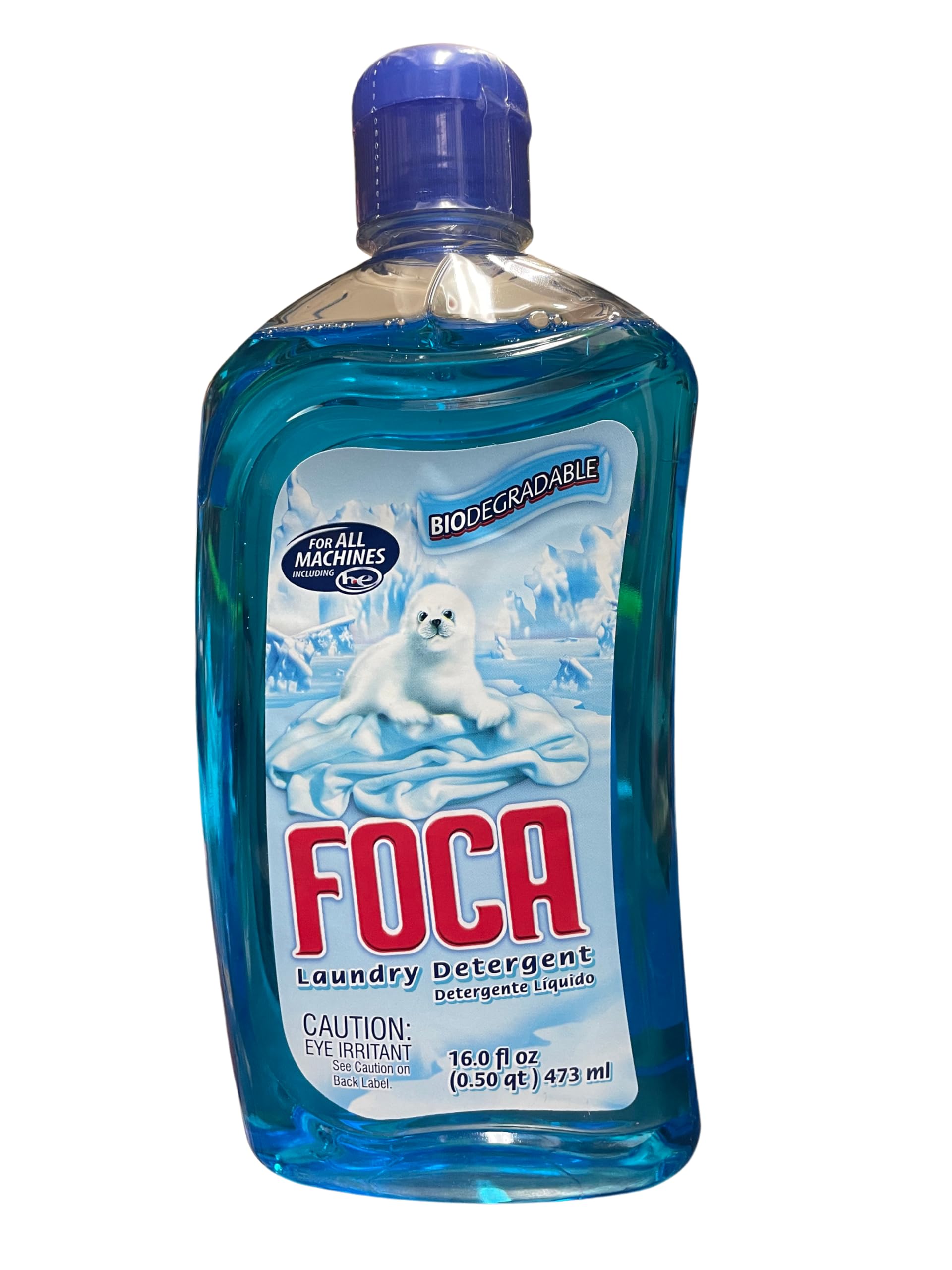 Foca Laundry Detergent Detergente liquido 16fl OZ for all washing Machines