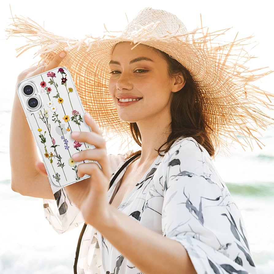 花柄クリーム色のソフトケース iPhone16用5点セットA61 000000008870_QClbdRT.jpg