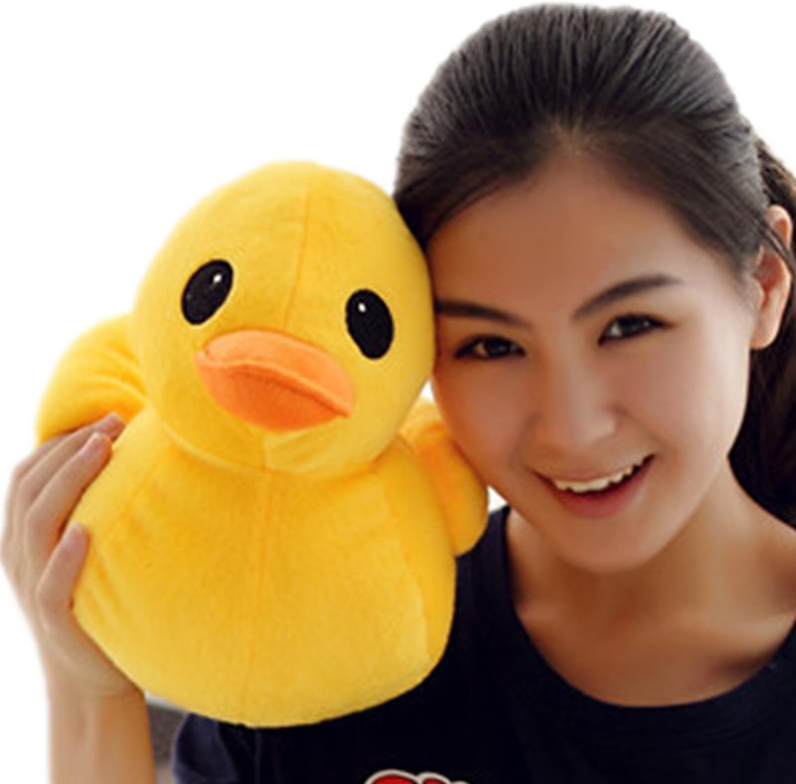 Bansusu 30CM/12inch Plush Yellow Duck Teddy Soft Toy Stuffed Animal Sofa Devcoration for Kids Birthday
