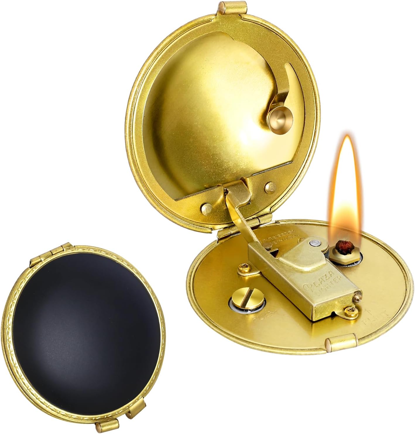 YUSUD Vintage Trench Lighter, Cool Pipe Lighter with Auto