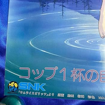 Amazon.co.jp: サムライスピリッツ ナコルル 三鷹市水道部 B2ポスター