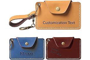 Wristlet Keychain Wallet: Leather, Petite Purse, Key Holder