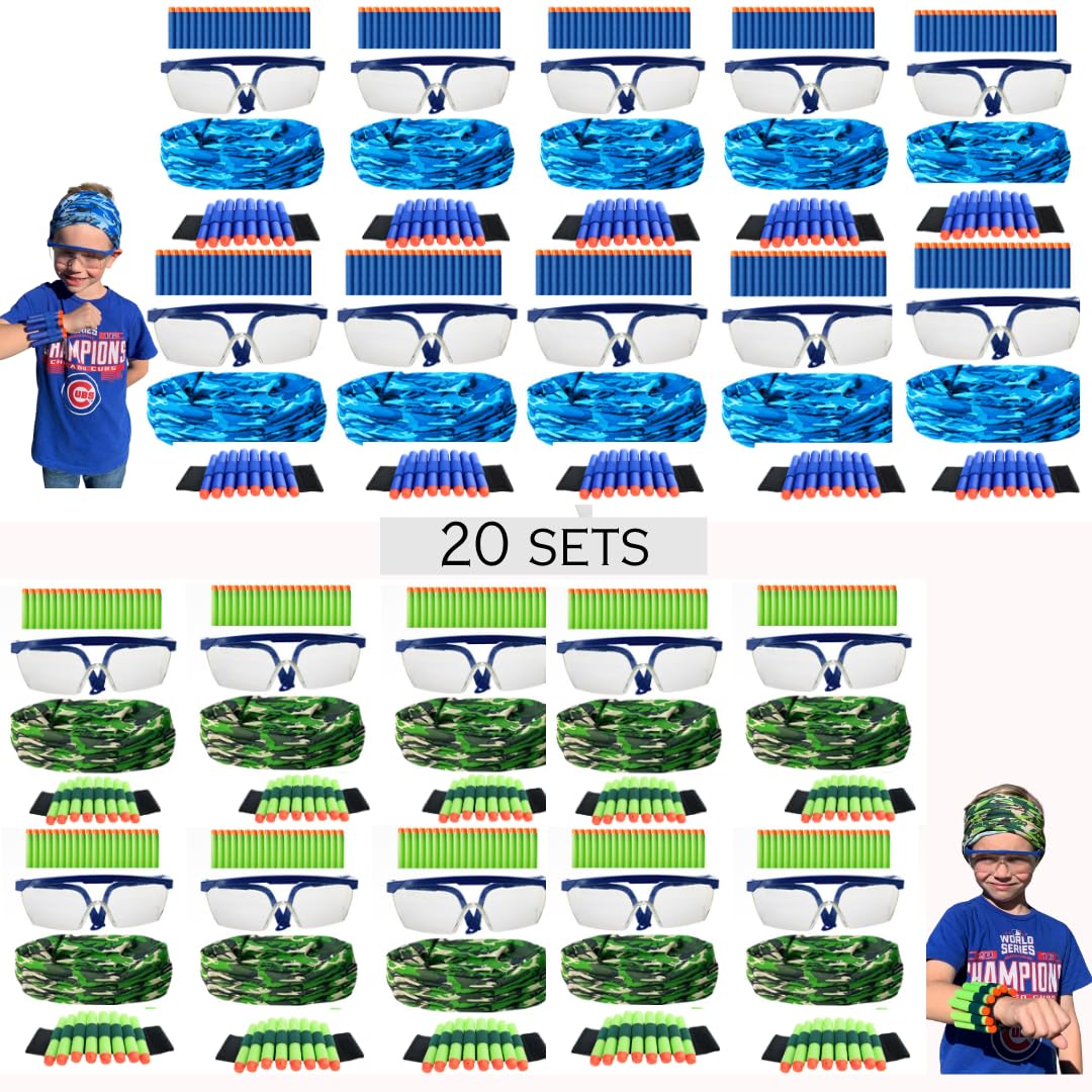 Photo 1 of Wishery Nerf Party Accessories Set - 20 Count