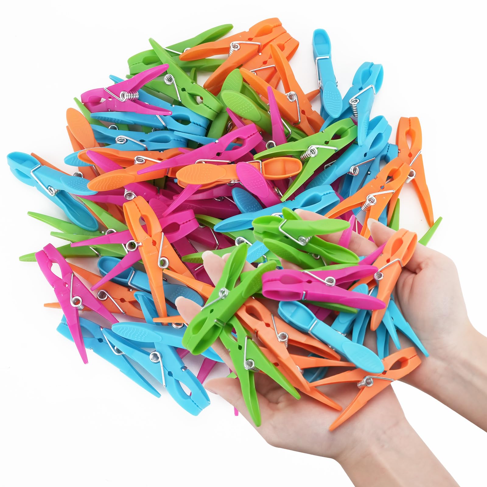 Clothes Pins, 60 Pack Heavy Duty Laundry Clothespins, Small