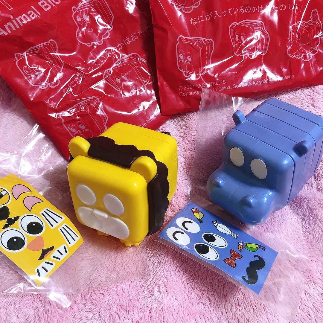 ハッピーセットのおもちゃ 24年前のマクドナルドさんのハッピーセット開封してみた