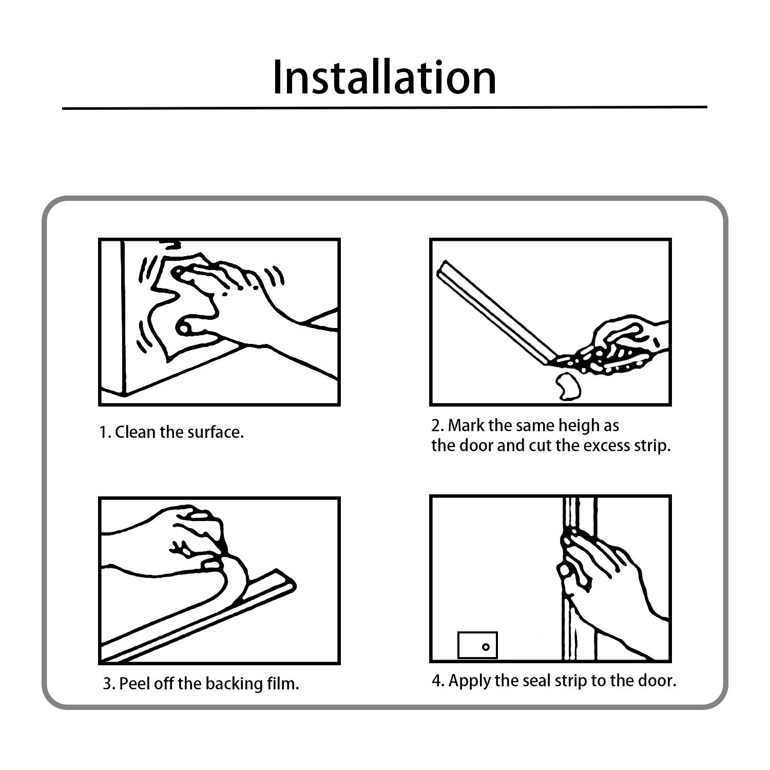 Weather Stripping for Windows, 11/32 inch x 3/16 inch x 16 Ft Brown