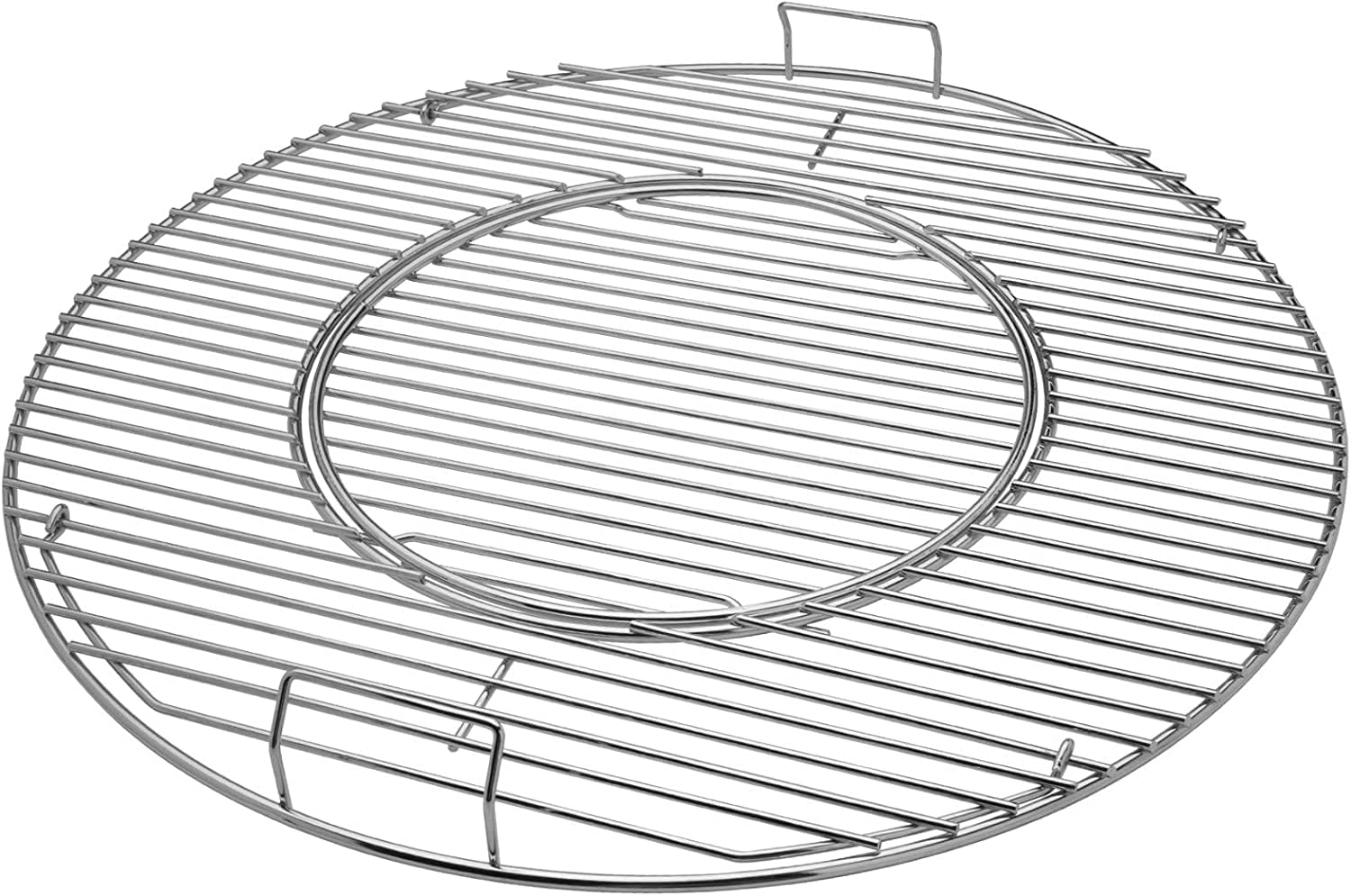 MoriintlGrill Grates 8835 Replacement for Weber, 22.5 inch Charcoal Grills, Kettle, Gourmet BBQ Stainless Steel Cooking Grate Grids (8835 Grill Grate-201 Stainless Steel)