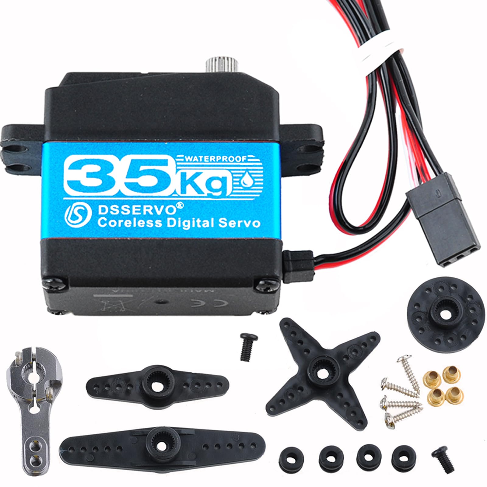 Amazon.com: Wishiot DS3235 35KG Coreless Digital Servo Motor High