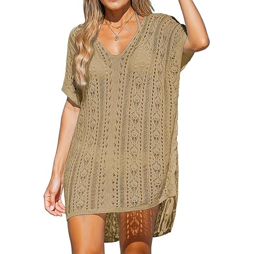 Crochet Cover Up Loose Fit Boho Top 70kg