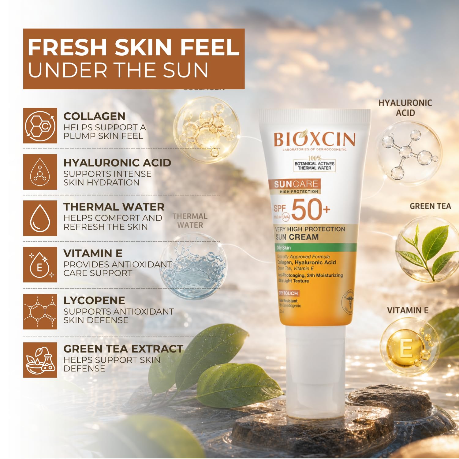 Amazon.com: Bioxcin Sun Care Tinted Spf for Very High Protection