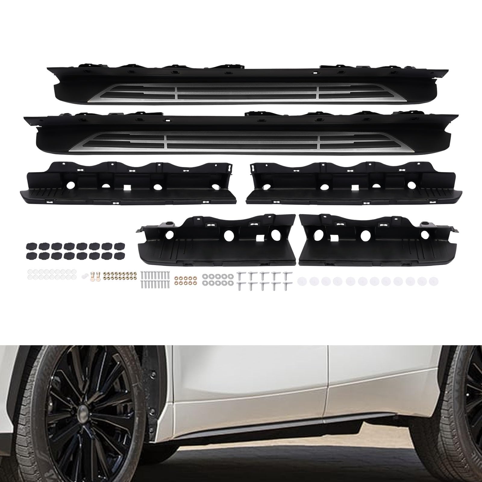 Running Boards Side Step for 2020 2021 2022 2023Toyota Highlander, Side Step Platforms |PT938-48200
