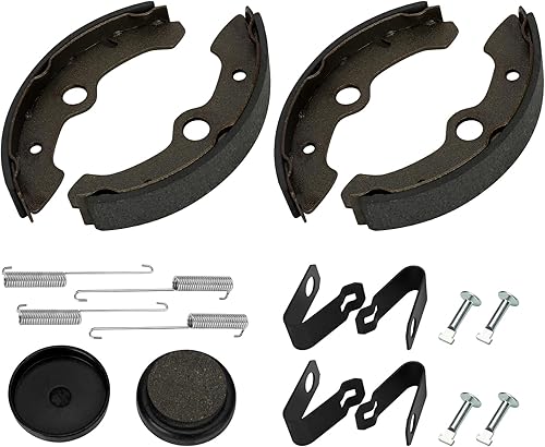 Zapatas de Freno Delantero Pastillas de Freno Posterior para Yamaha Big Bear 350 1987-1995, 3HN-W2535-10-00 2HR-W0045-09-00