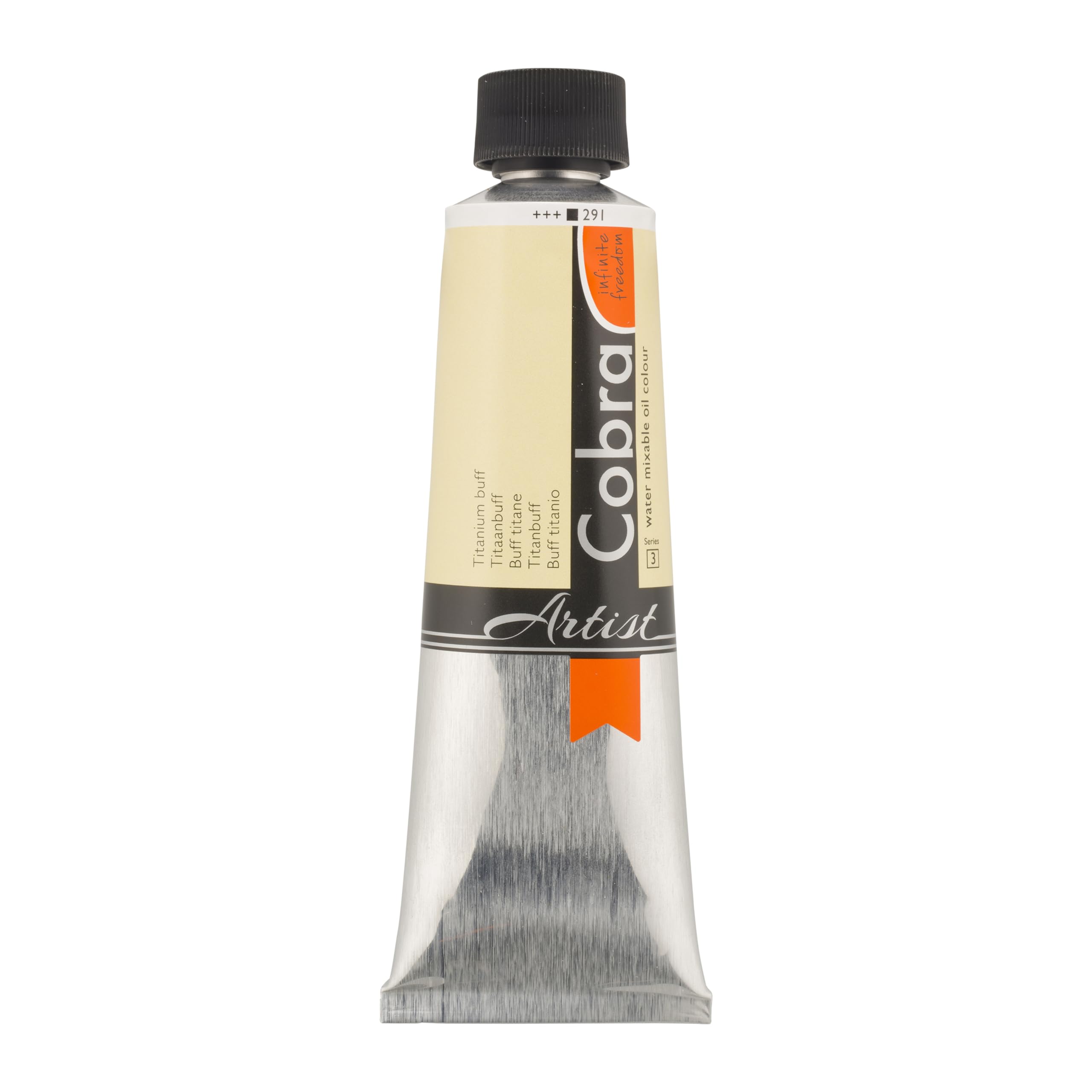 Cobra Artist Oil Colour Tube 150 ml Titanium Buff 291