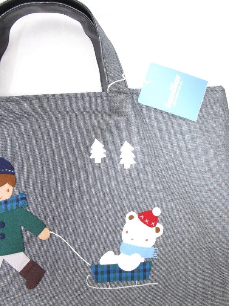 タグ付き新品　ファミリア　デニムバッグ　ブラック Amazon.co.jp: ファミリア デニムバック 黒 : ファッション