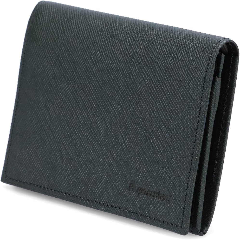 Amazon | ［アクアスキュータム］名刺入れ メンズ ブランド 本革 牛革